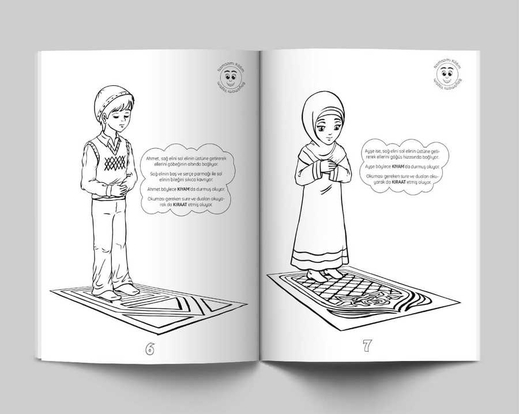 Namaz Kılıyorum (Boyama Kitabı)